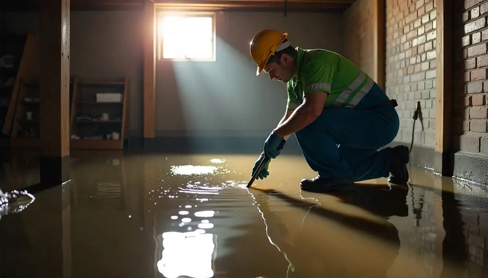 Professional water damage restoration services in Howell, MI